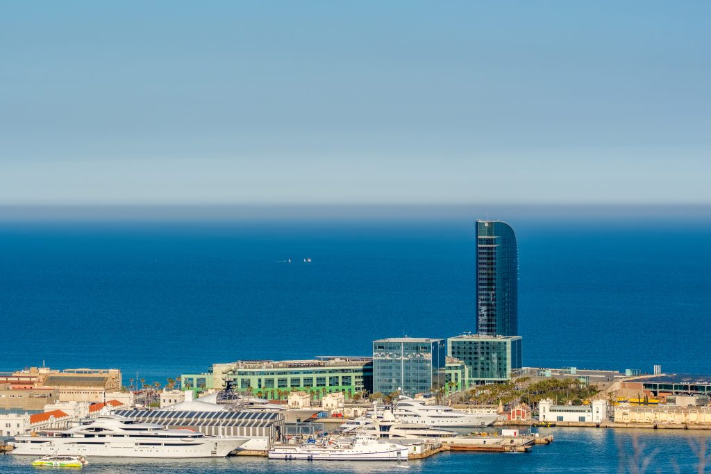 Barcelona yacht charter Spain luxury city marina Mediterranean superyacht experience coastal lifestyle
