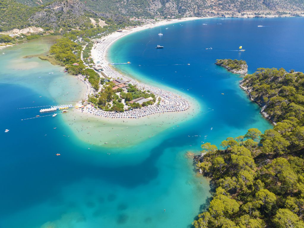 Fethiye to Bodrum yacht charter itinerary Turkey turquoise coast Oludeniz lagoon luxury sailing