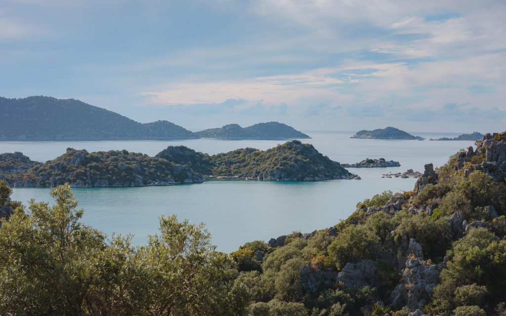 Gocek to Marmaris yacht charter itinerary luxury sailing route Turkey