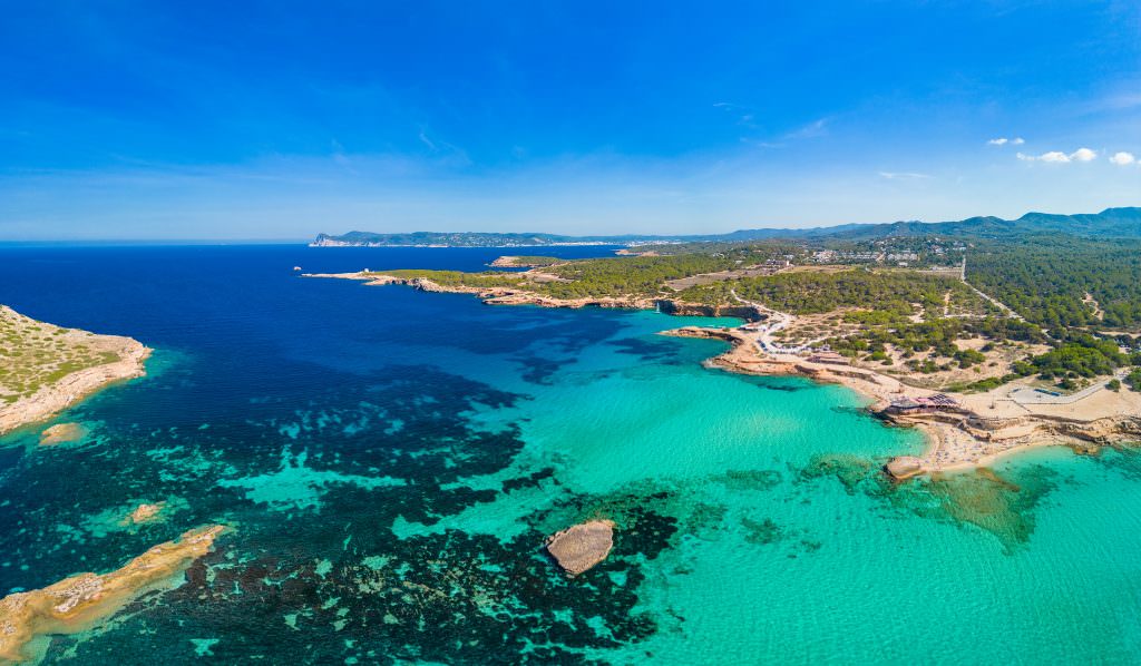 Ibiza to Formentera yacht charter itinerary luxury sailing Balearic Islands