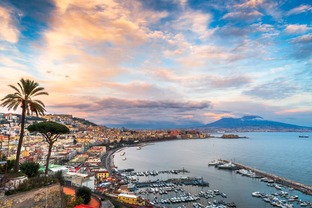 Naples to Amalfi Coast yacht charter itinerary marina Italy Mediterranean