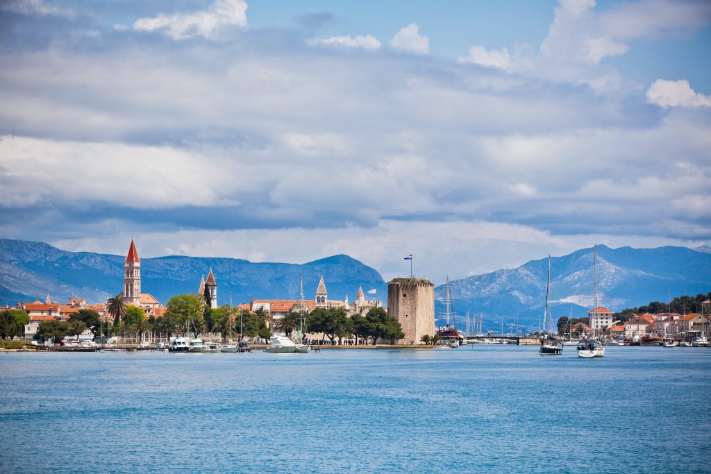 Trogir yacht charter at old town marina Croatia
