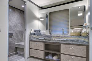 Kaira Yachts – All About U 2 luxury yacht en-suite bathroom interior