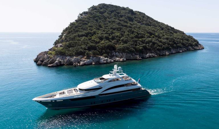 LA PASSION yacht charter in turquoise bay near island Mediterranean yacht charter Luxury yacht